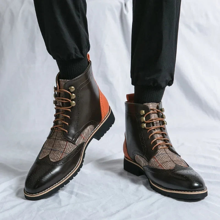 Holden Wingtip Ankle Boots