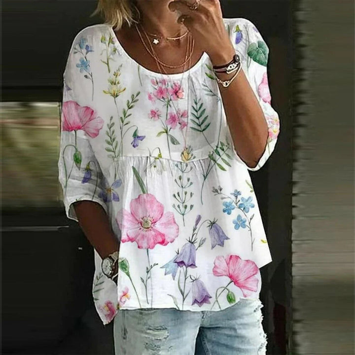 Grace Floral Print Blouse