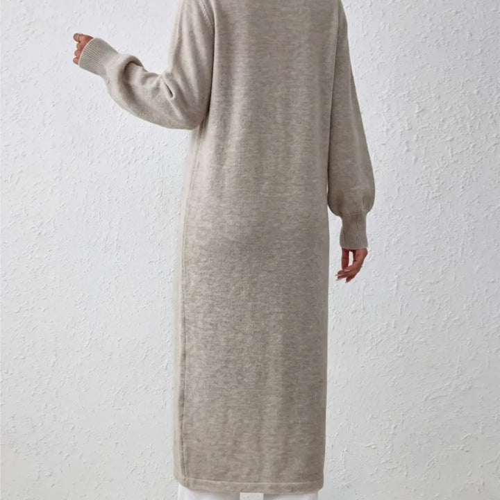 Idris Long Ribbed Cardigan