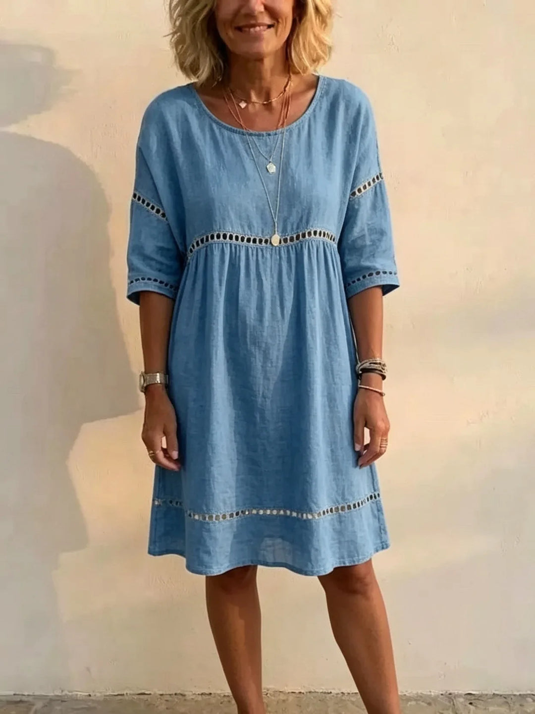 Rosalie Casual A Line Mini Dress
