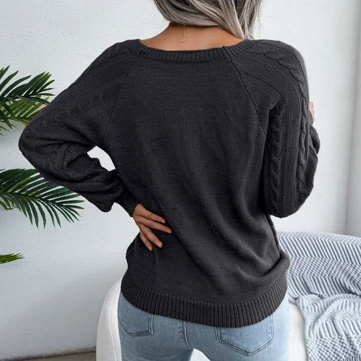 Talia Square Neck Sweater