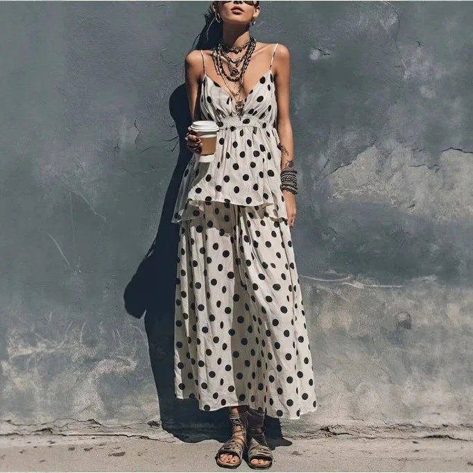 Rosalia Bohemian Cami Skirt Co-Ord Set