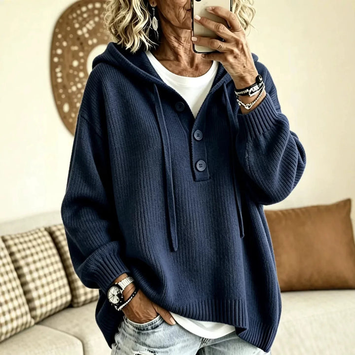 Jessamy Drawstring Hood Sweater