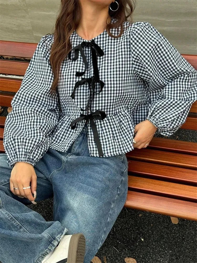 Juniper Tie Front Blouse