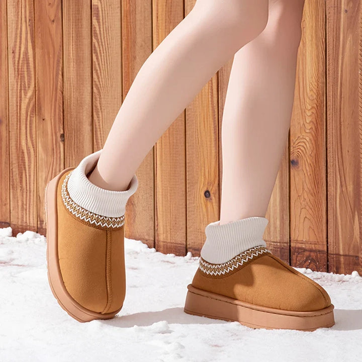 Posie Platform Plush Boot