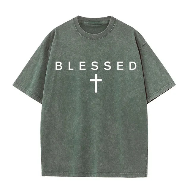 Dawson Blessed Faith Graphic Cotton T Shirt