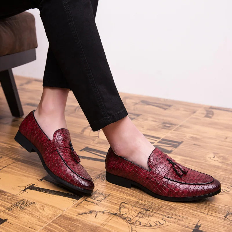 Naples Comfortable Slip On Dress Loafers