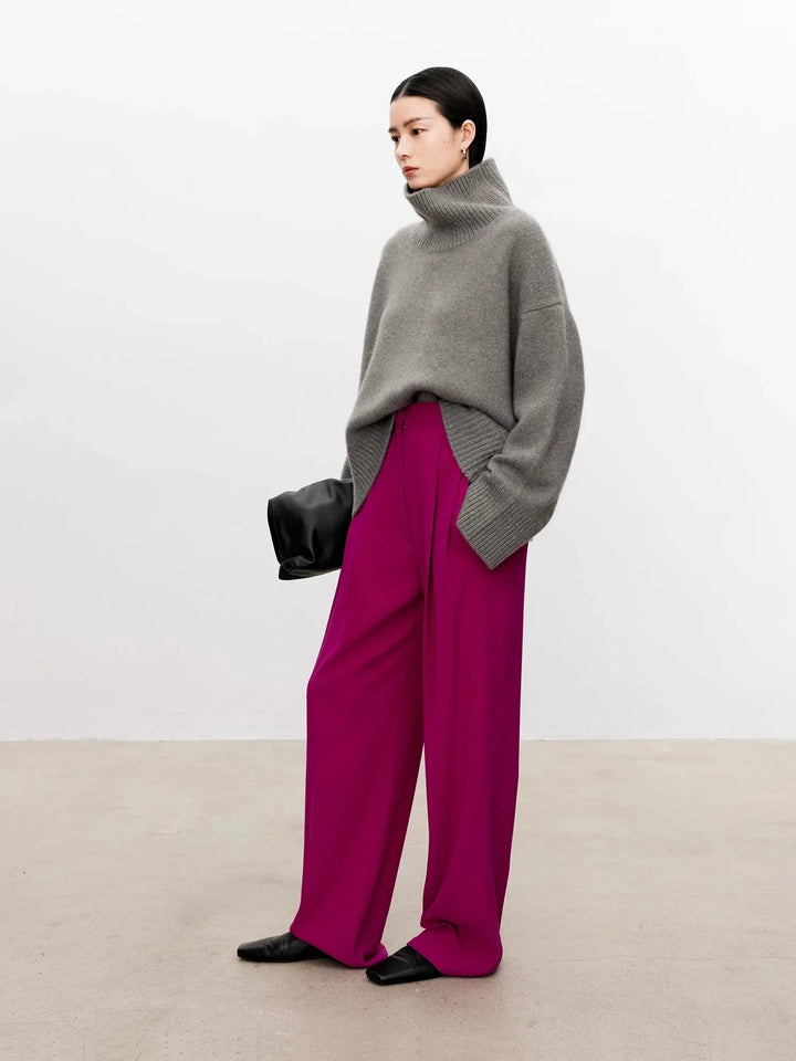 Halcyon Turtleneck Cashmere Pullover