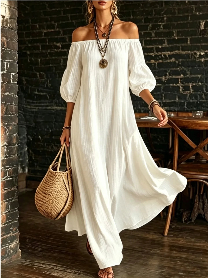 Sarai Off Shoulder Maxi Dress