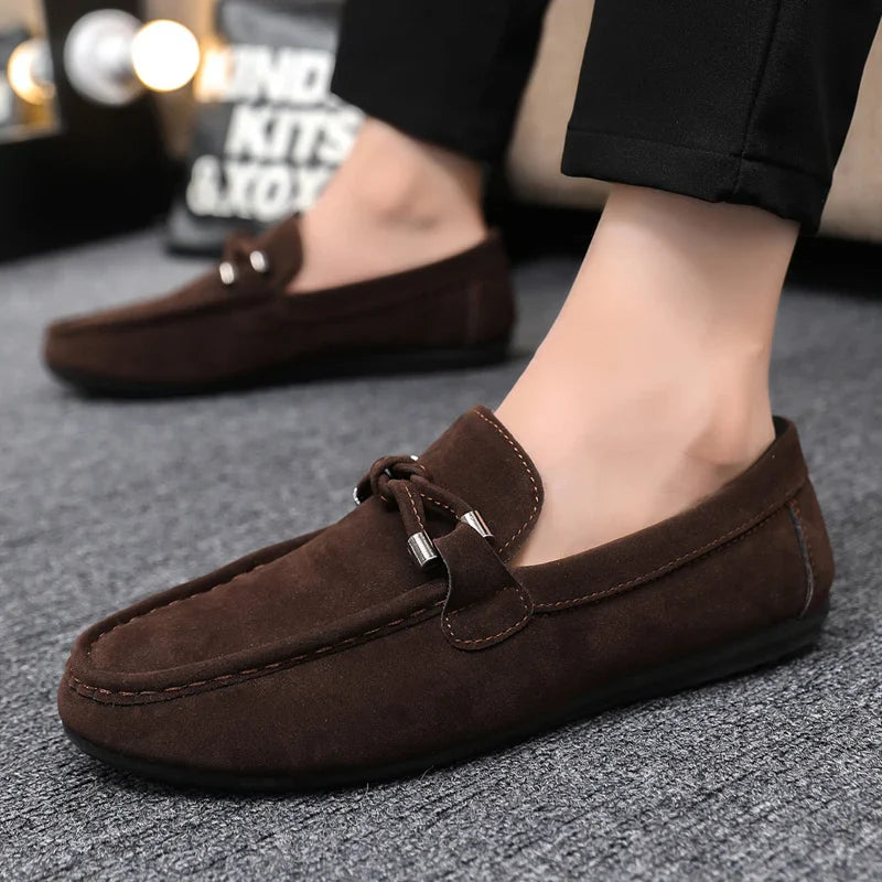 Santino Cushioned Slip-On Loafers