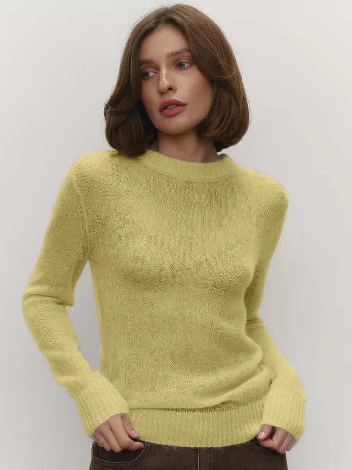 Fiona Mohair Knit Sweater