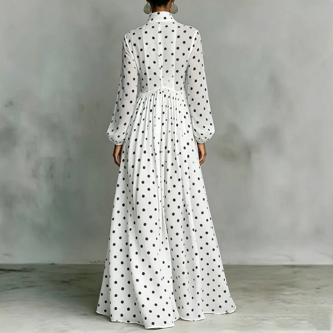 Marga Polka Dot Maxi Dress