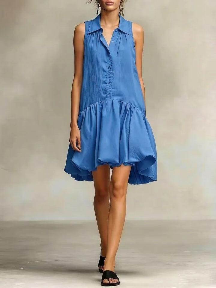 Jayden Breathable Shirt Mini Dress