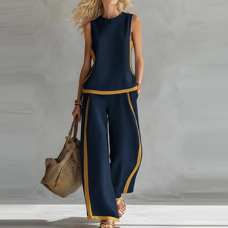 Eva Wide Leg Matching Set