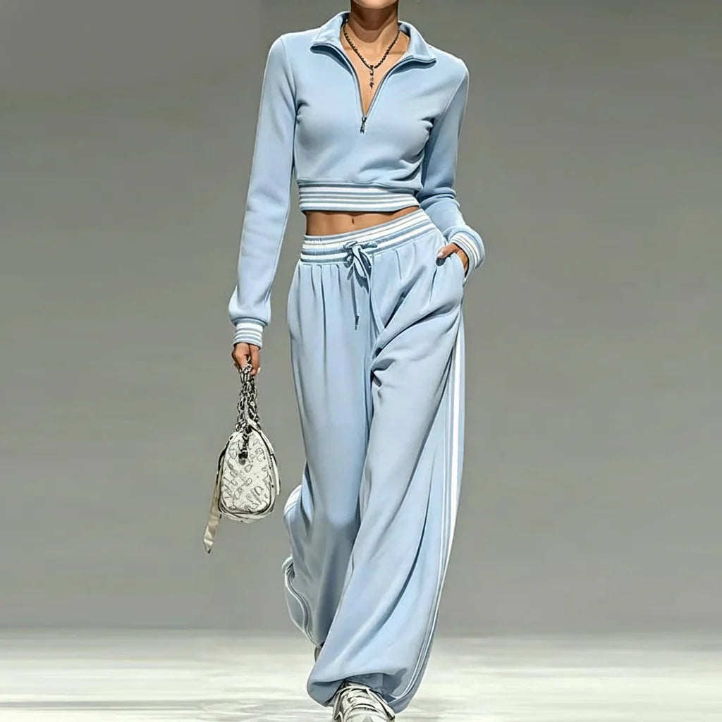 Naomi Relaxed Zip Activewear Set