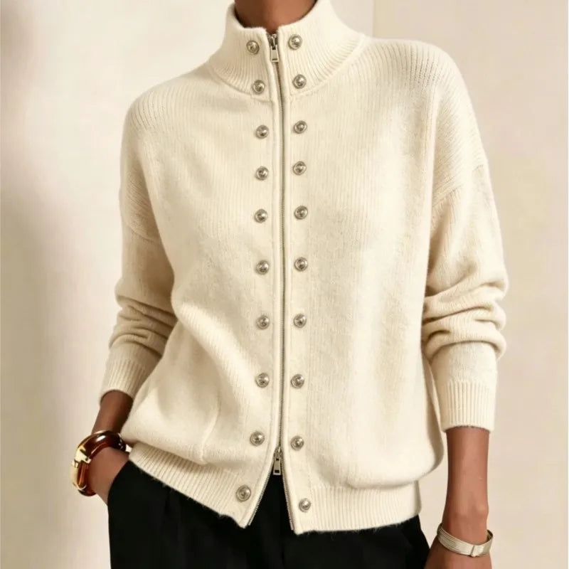 Emerald Double Button Cardigan