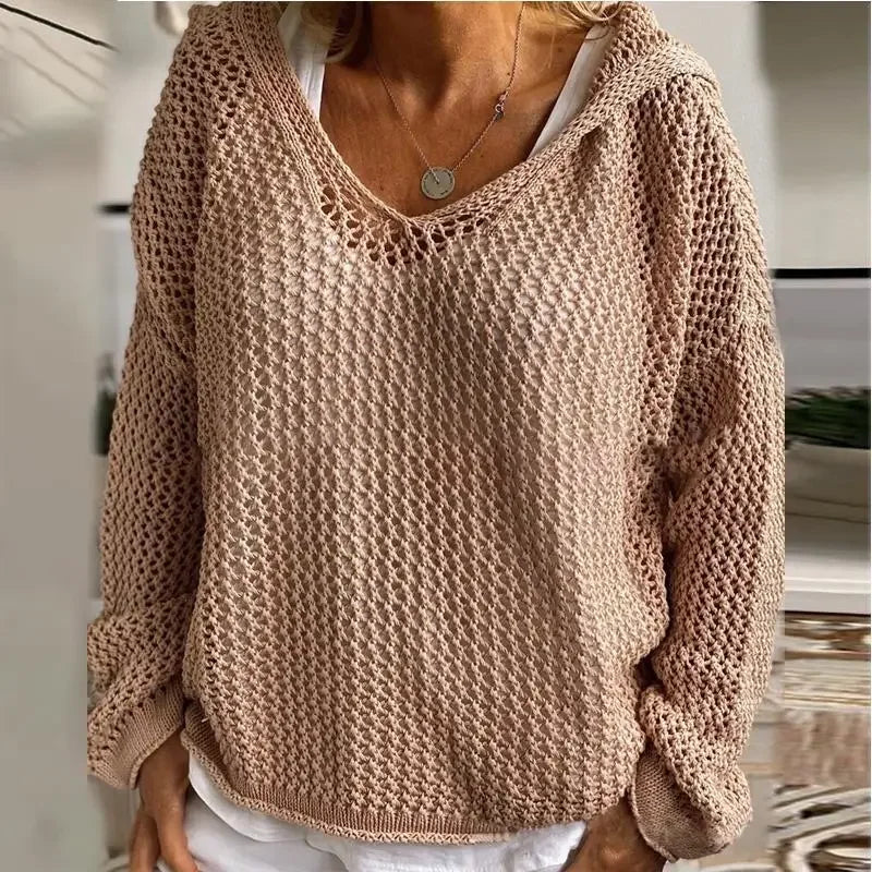 Darcy Lightweight V Neck Sweater