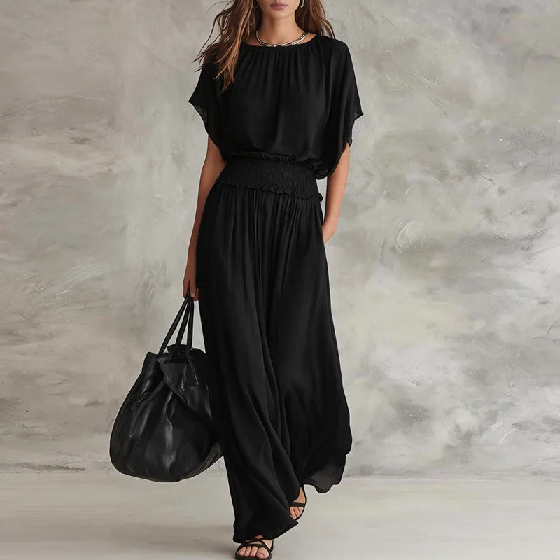 Tracey High Waist Maxi Dress