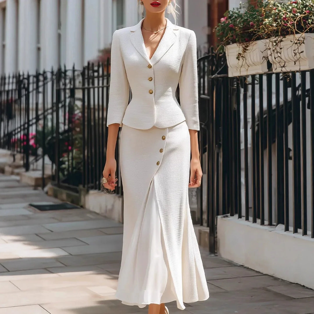 Arielle Flattering Fit Skirt Set