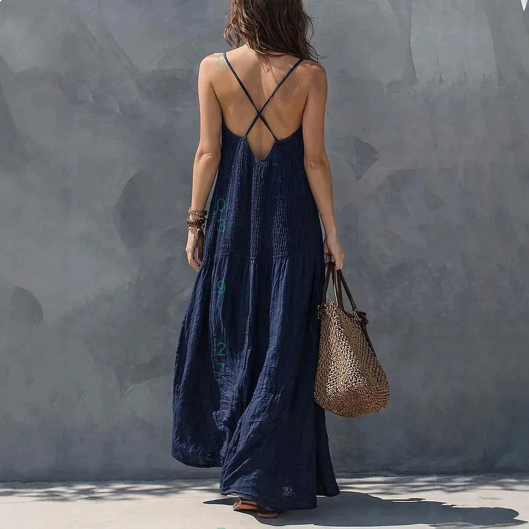 Kaelyn Tiered Relaxed Maxi Dress