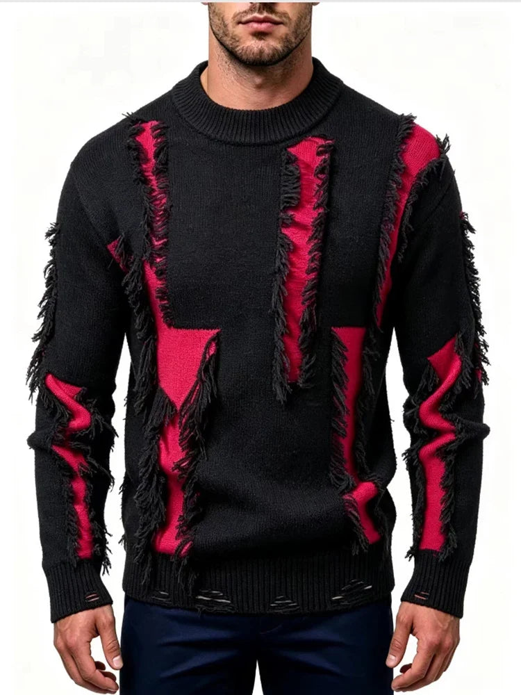 Darian Fringe Detail Sweater