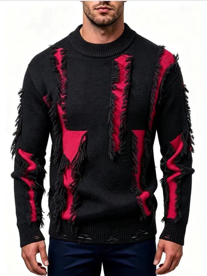 Darian Fringe Detail Sweater