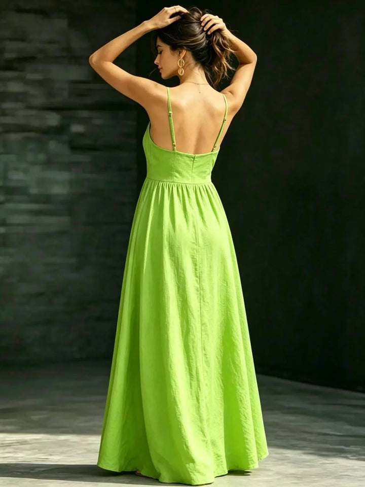 Brivelle Elegant Flowy Maxi Dress
