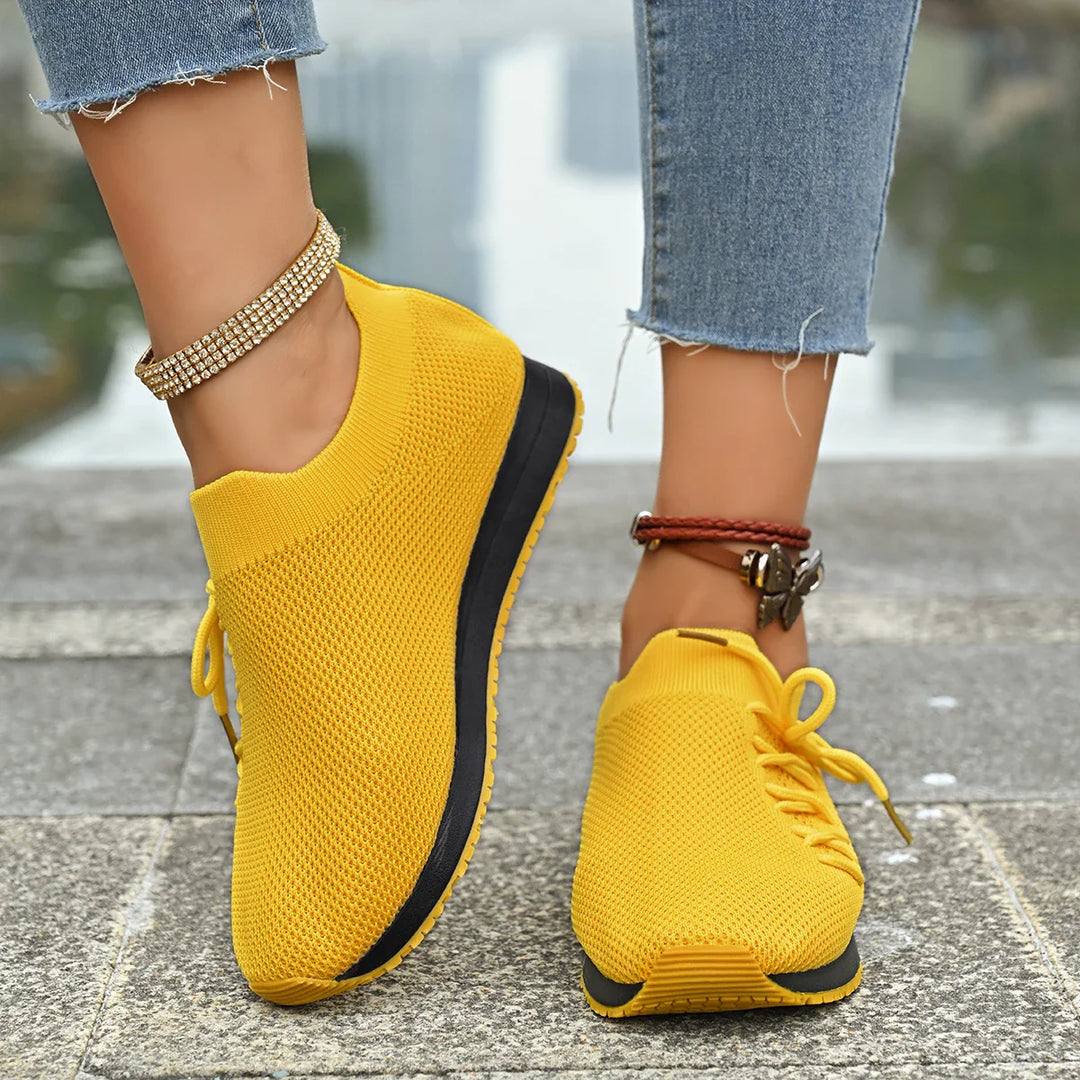 Luciano Mesh Lace Up Sneakers