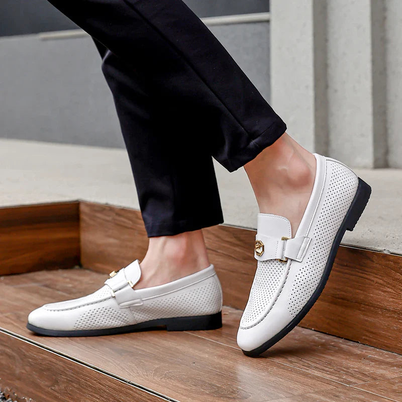 Marsimo Italian Leather Loafers