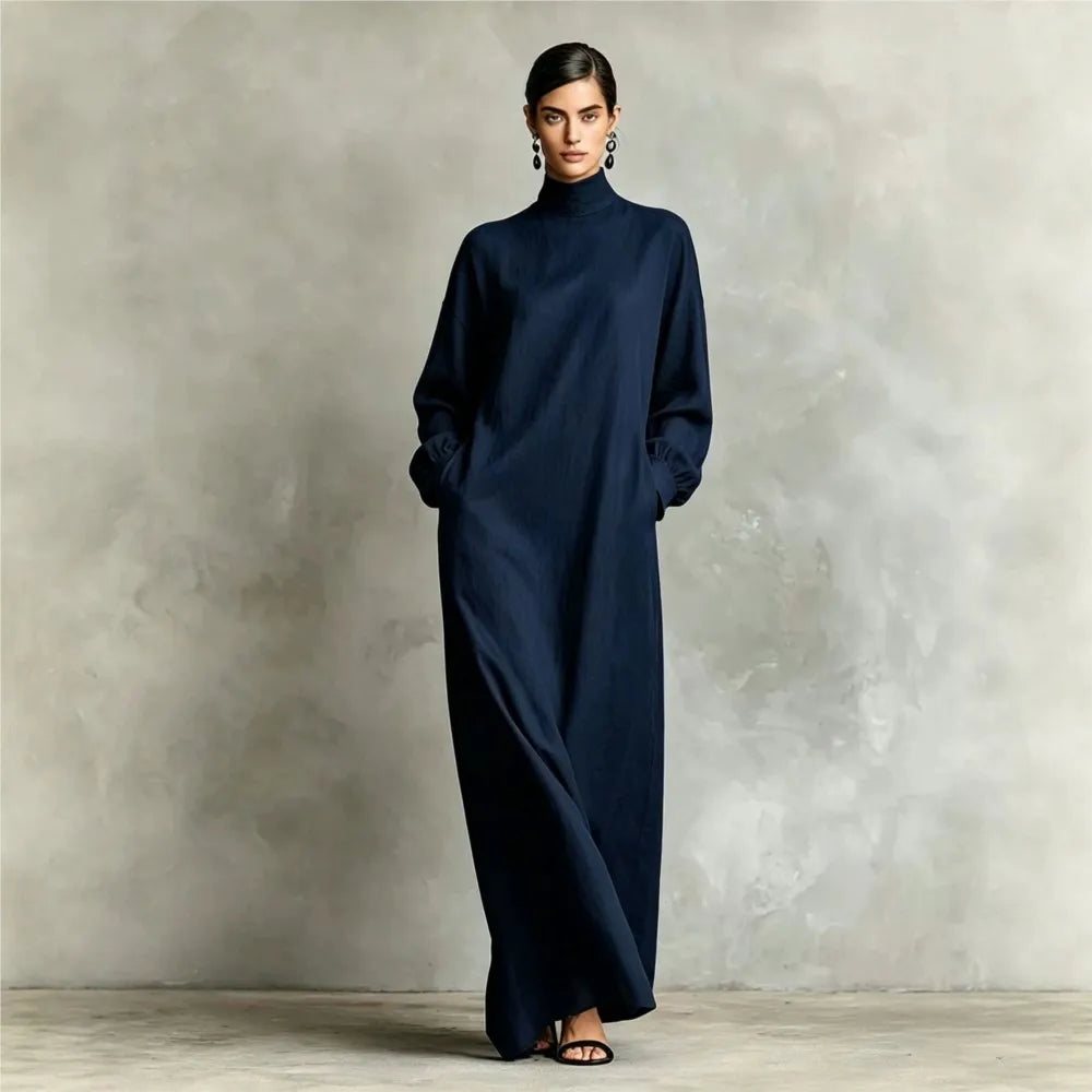 Elowyn Turtleneck Maxi Dress