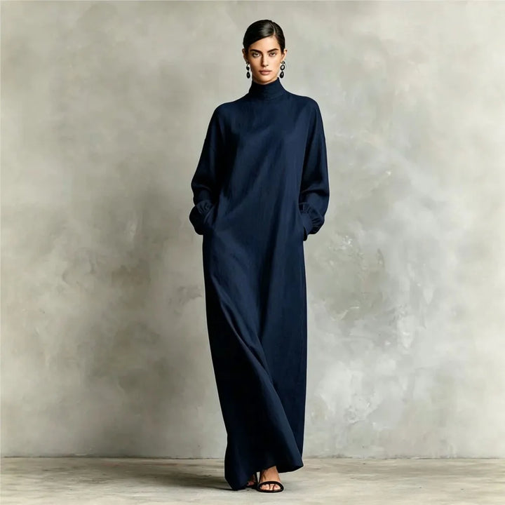 Elowyn Turtleneck Maxi Dress