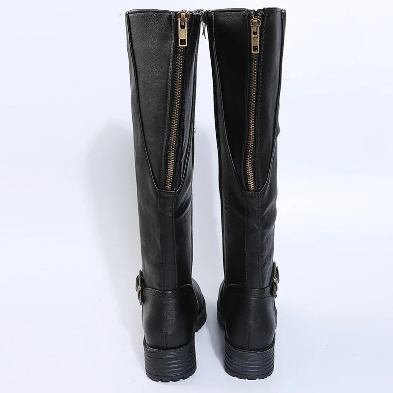 Marguerite Side Zip Riding Boots