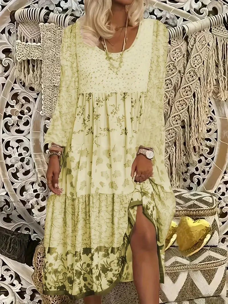 Sienna Boho Floral Maxi Dress