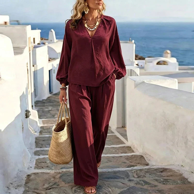 Isabelle Everyday Relaxed Trouser Set