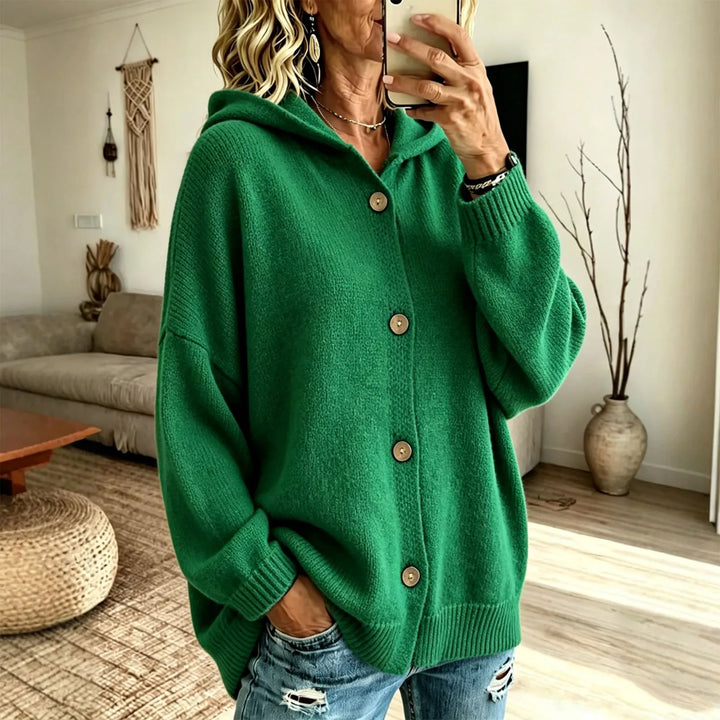 Marlowe Hooded Knit Cardigan