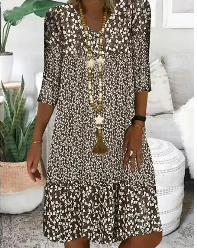 Piper Casual Floral Mini Dress