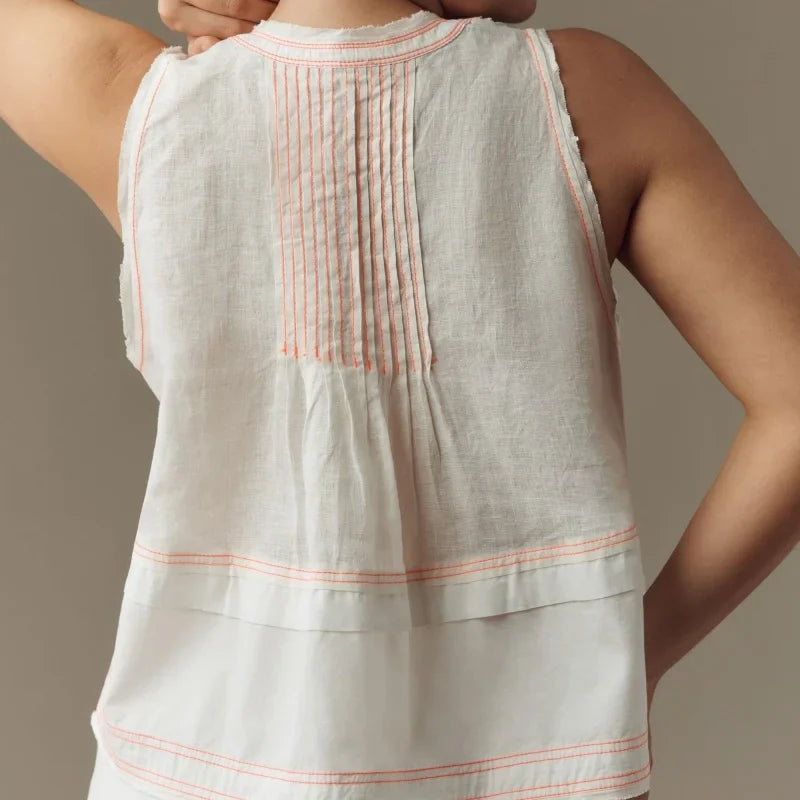 Opaline Layered V Neck Tank Top