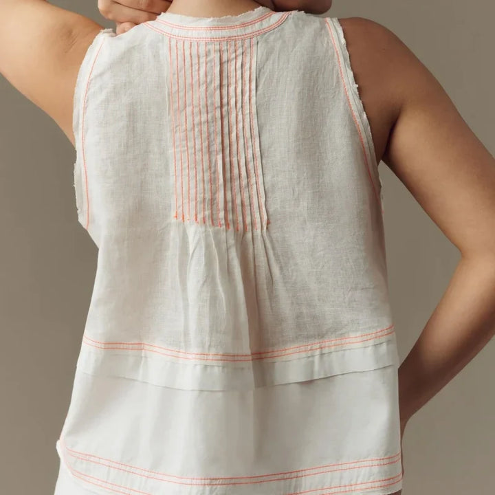 Opaline Layered V Neck Tank Top