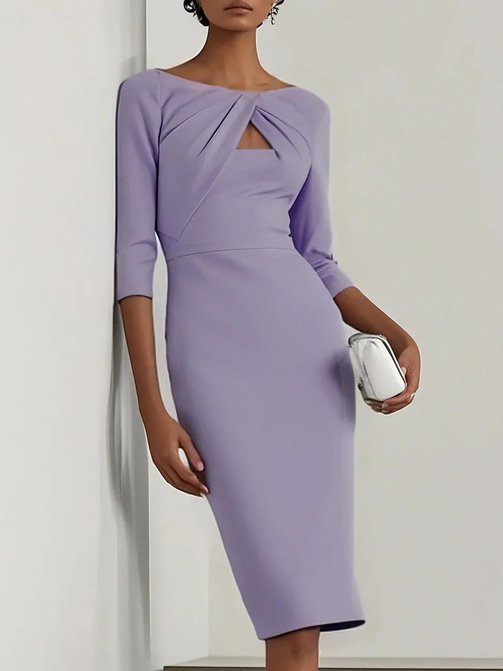 Alessia Wrap Waist Midi Dress