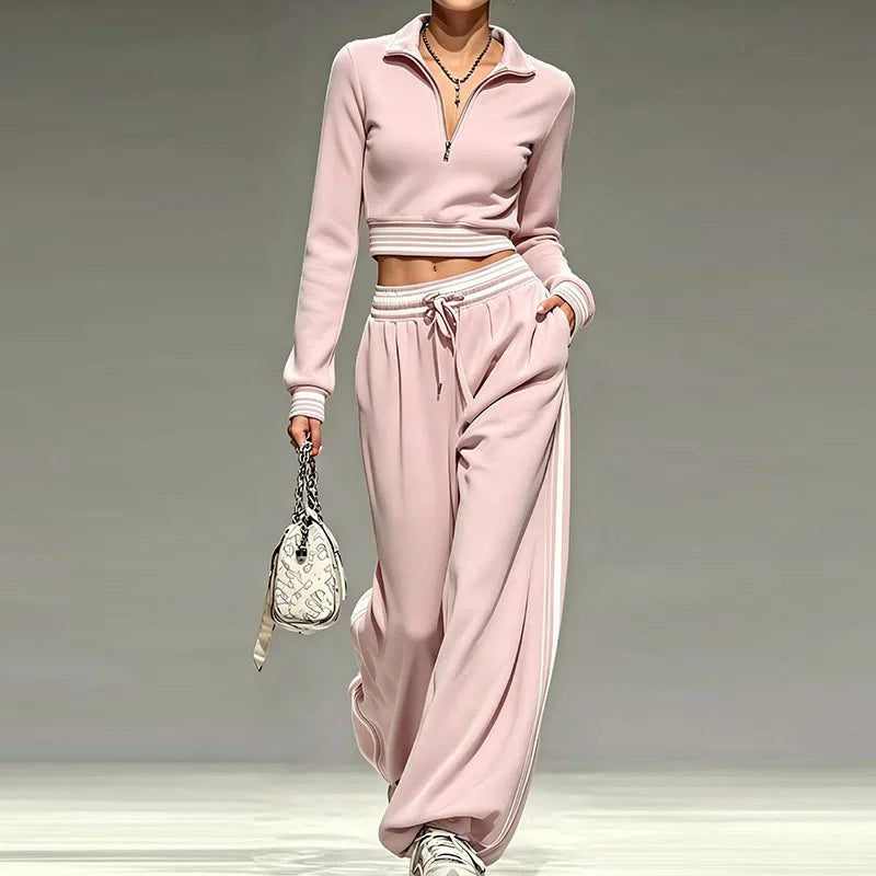 Naomi Relaxed Zip Activewear Set