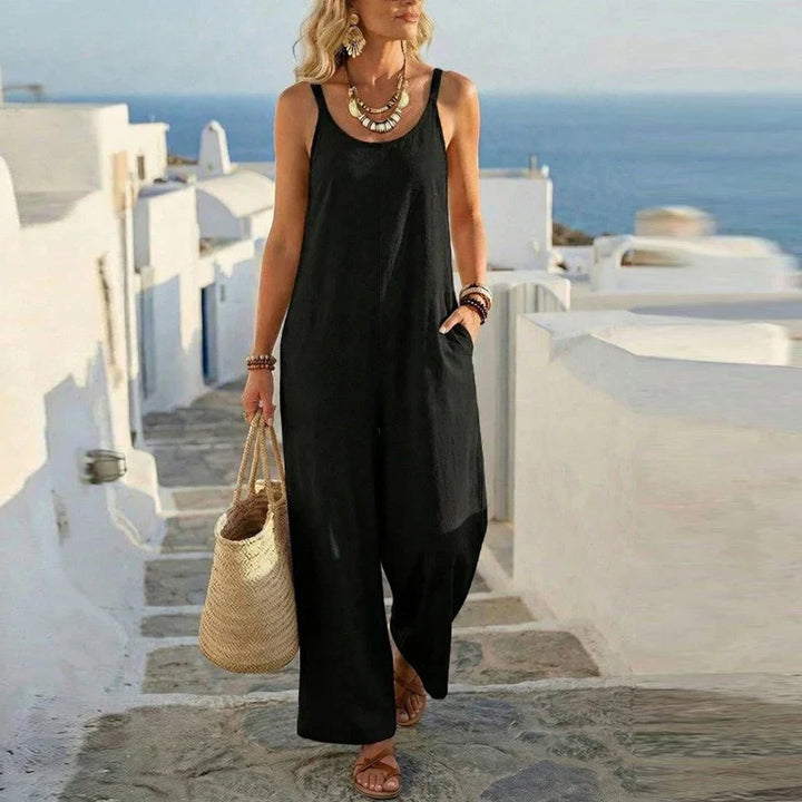 Arlette Breezy Spaghetti Strap Jumpsuit
