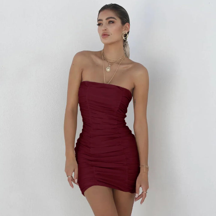 Elizabeth Strapless Bodycon Mini Dress