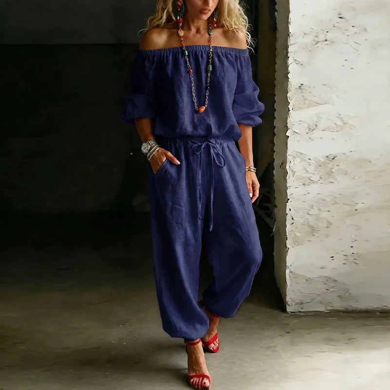 Eloise Off Shoulder Jumpsuit