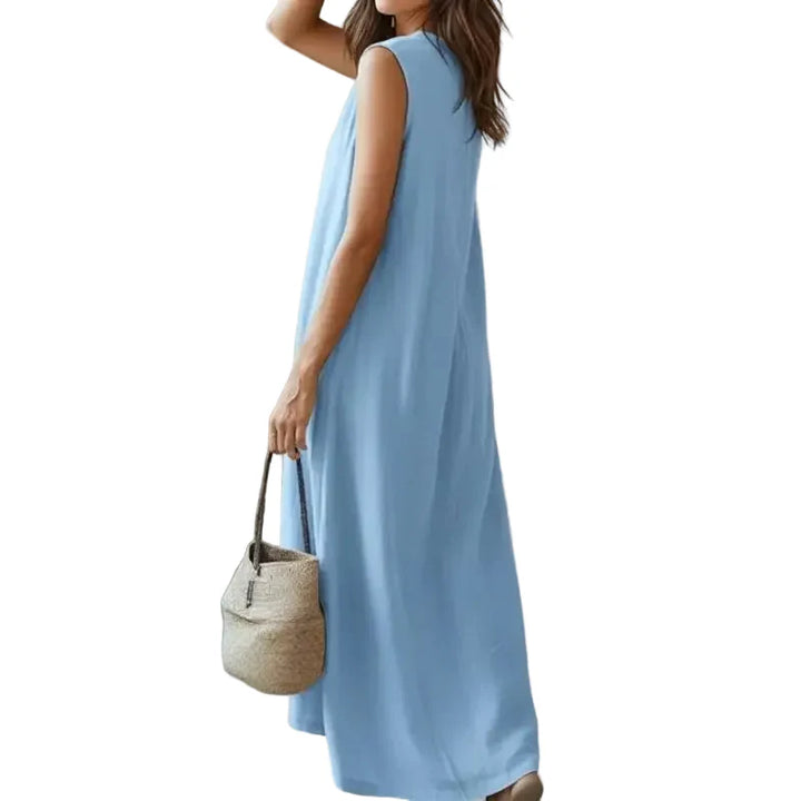 Kennedy Relaxed Linen Maxi Dress
