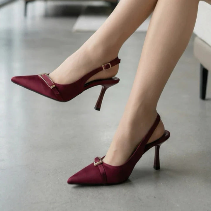 Jane Pointed Slingback Heels