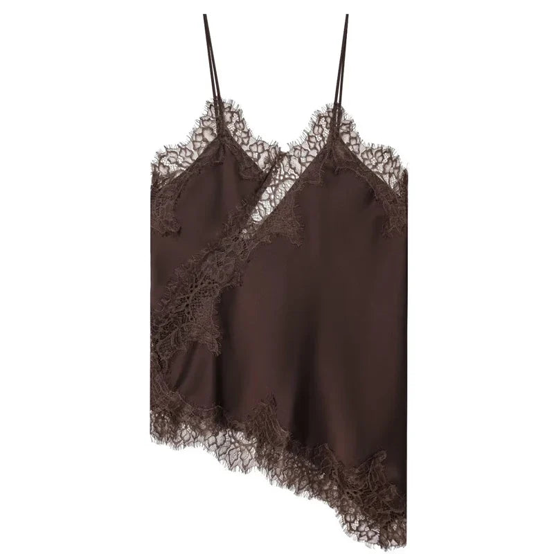 Marlee Lace Satin Camisole