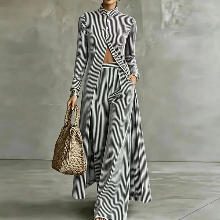 Palomina Striped Two Piece Set