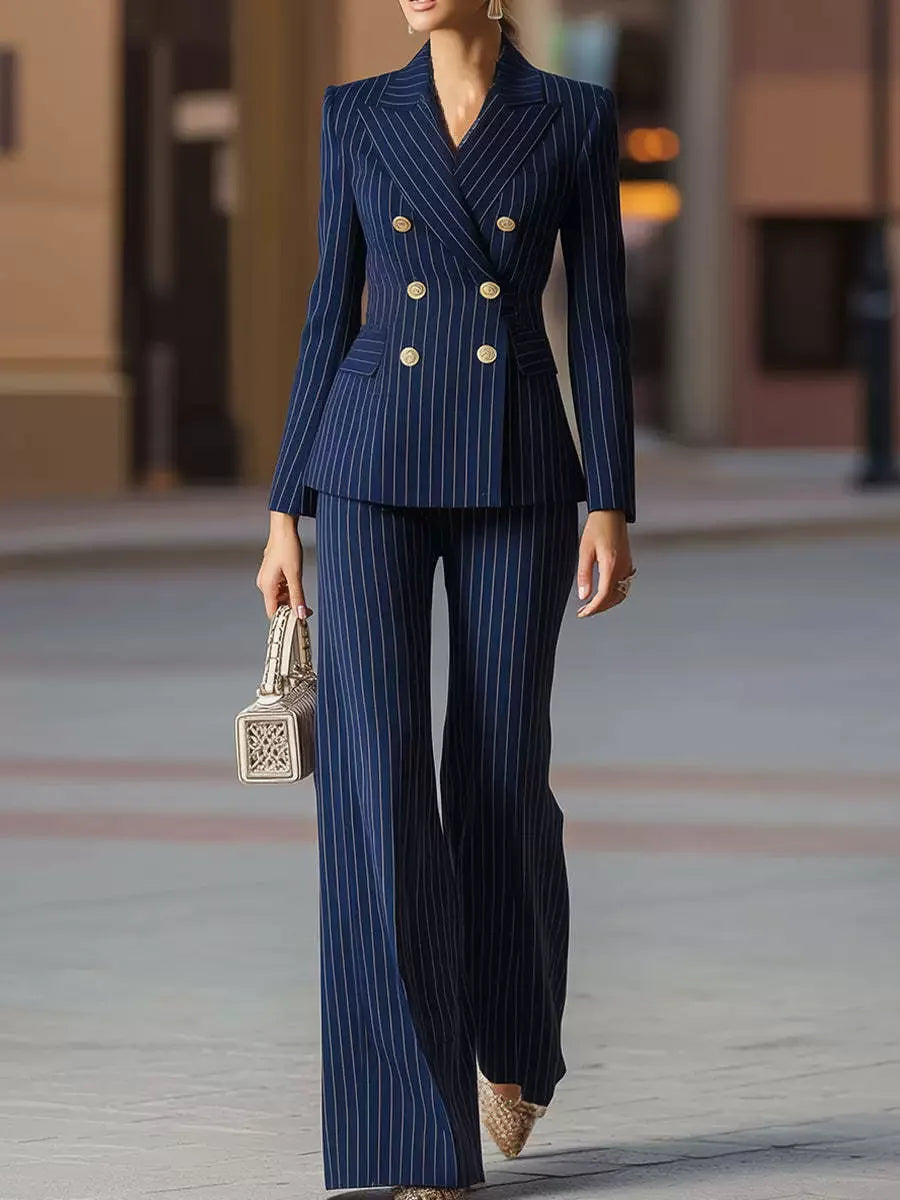 Corinthe Double Breasted Pant Suit