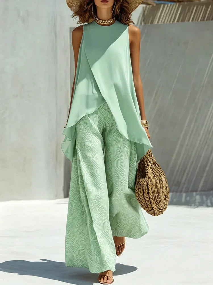 Vivelle Elegant Comfortable Two Piece Set