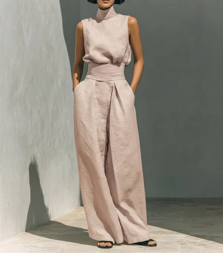 Keltie High Waist Jumpsuit